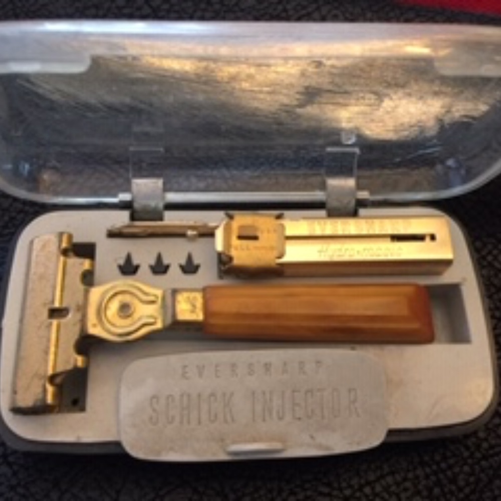 Schick Injector vintage in original case w/accessories-Collector